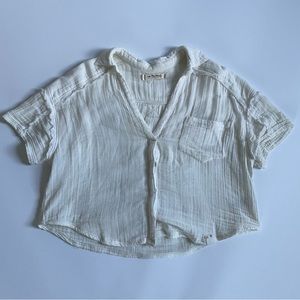 We The Free Crop V Neck